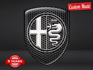 Alfa Romeo Impresión Parachoques Deporte Premium Alta Calidad